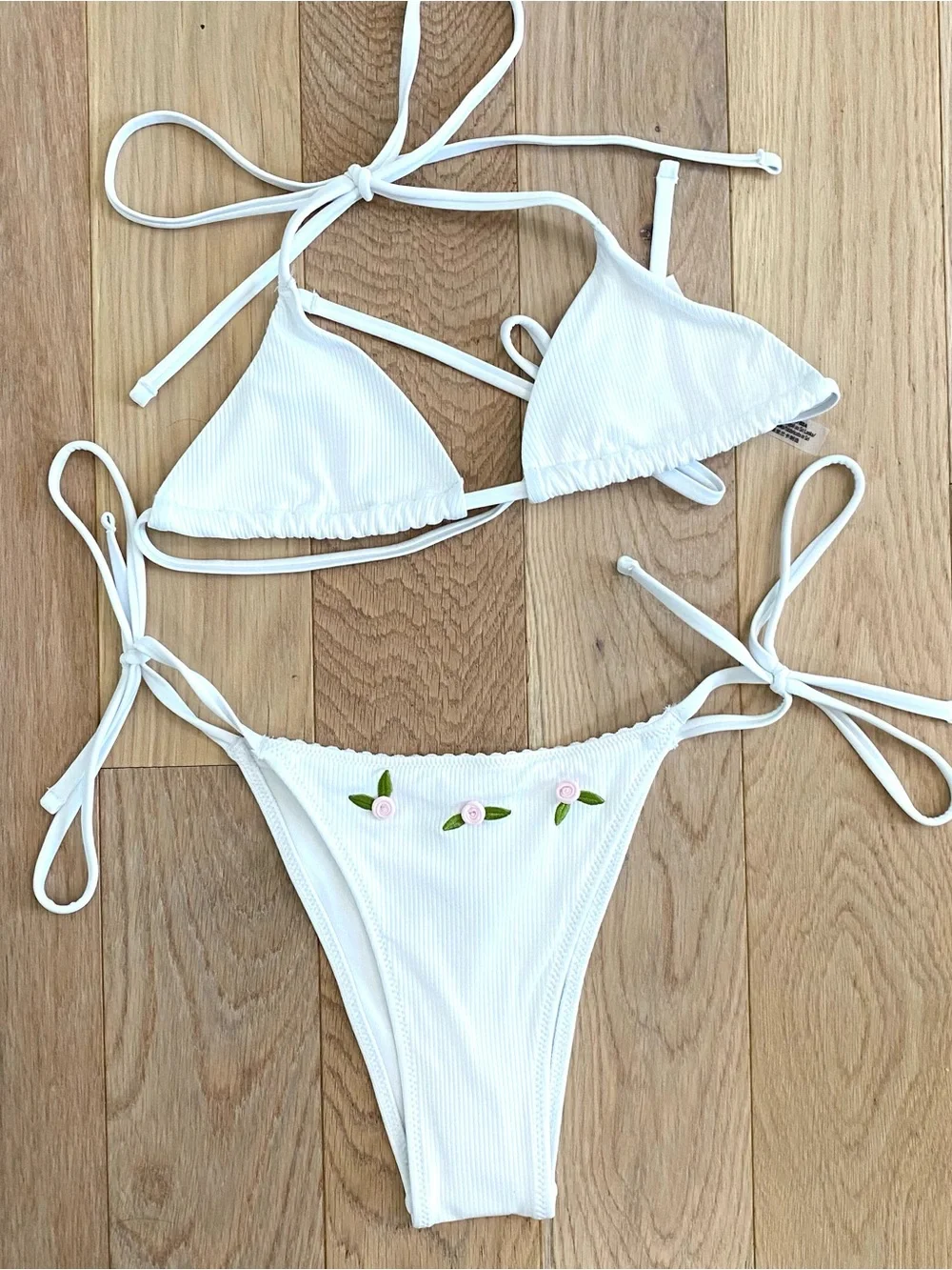 VS Pink Frankie’s Cap May Rib 2 Piece Bikini